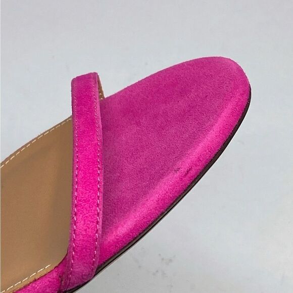 Aquazzura Sleek 75MM Strappy Suede Sandals size 36.5 - Picture 10 of 13